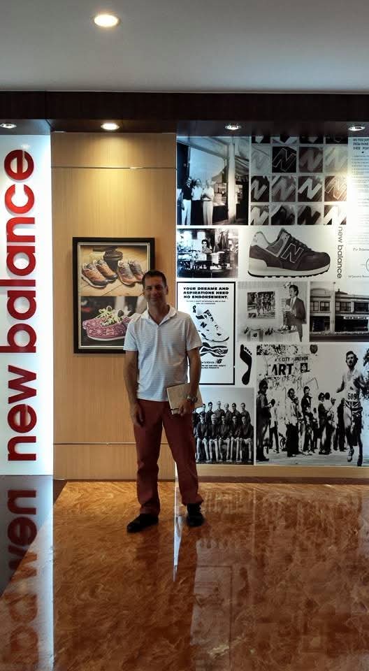 Tim Szymcek at New Balance